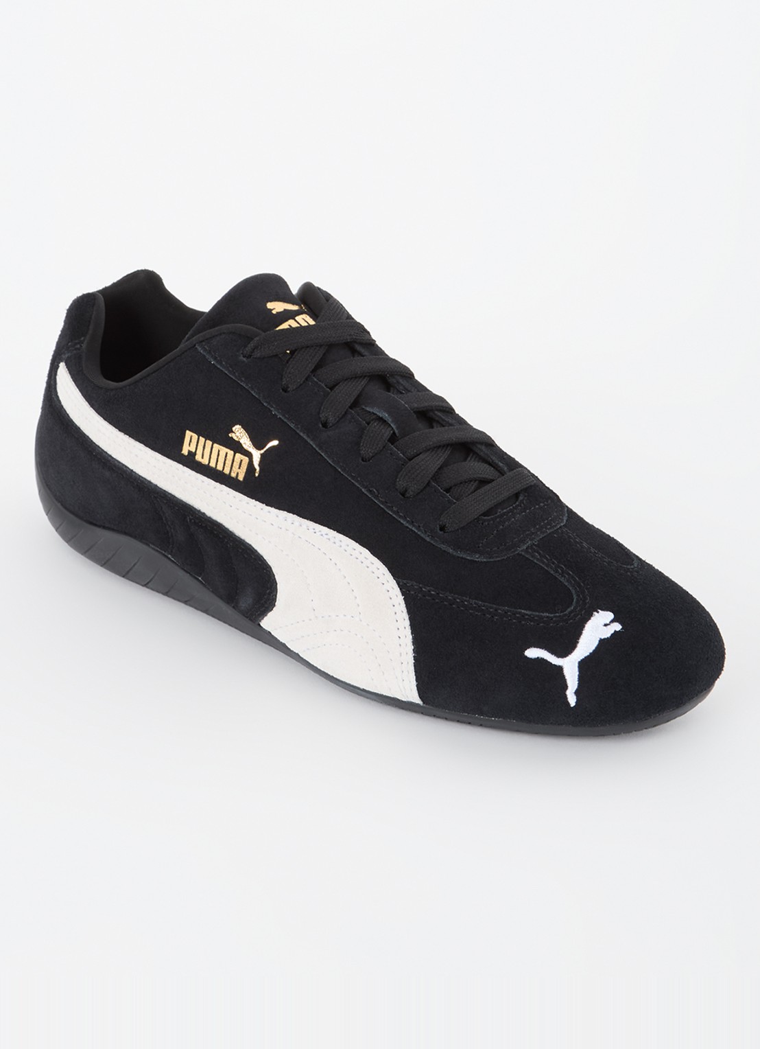 Puma Speedcat OG sneaker van suède - voorkant zwart