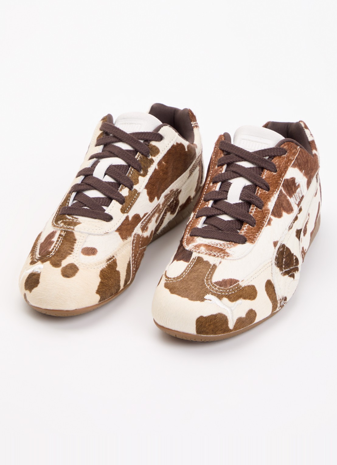 Puma Speedcat sneaker van koeienvacht - detail 2 bruin