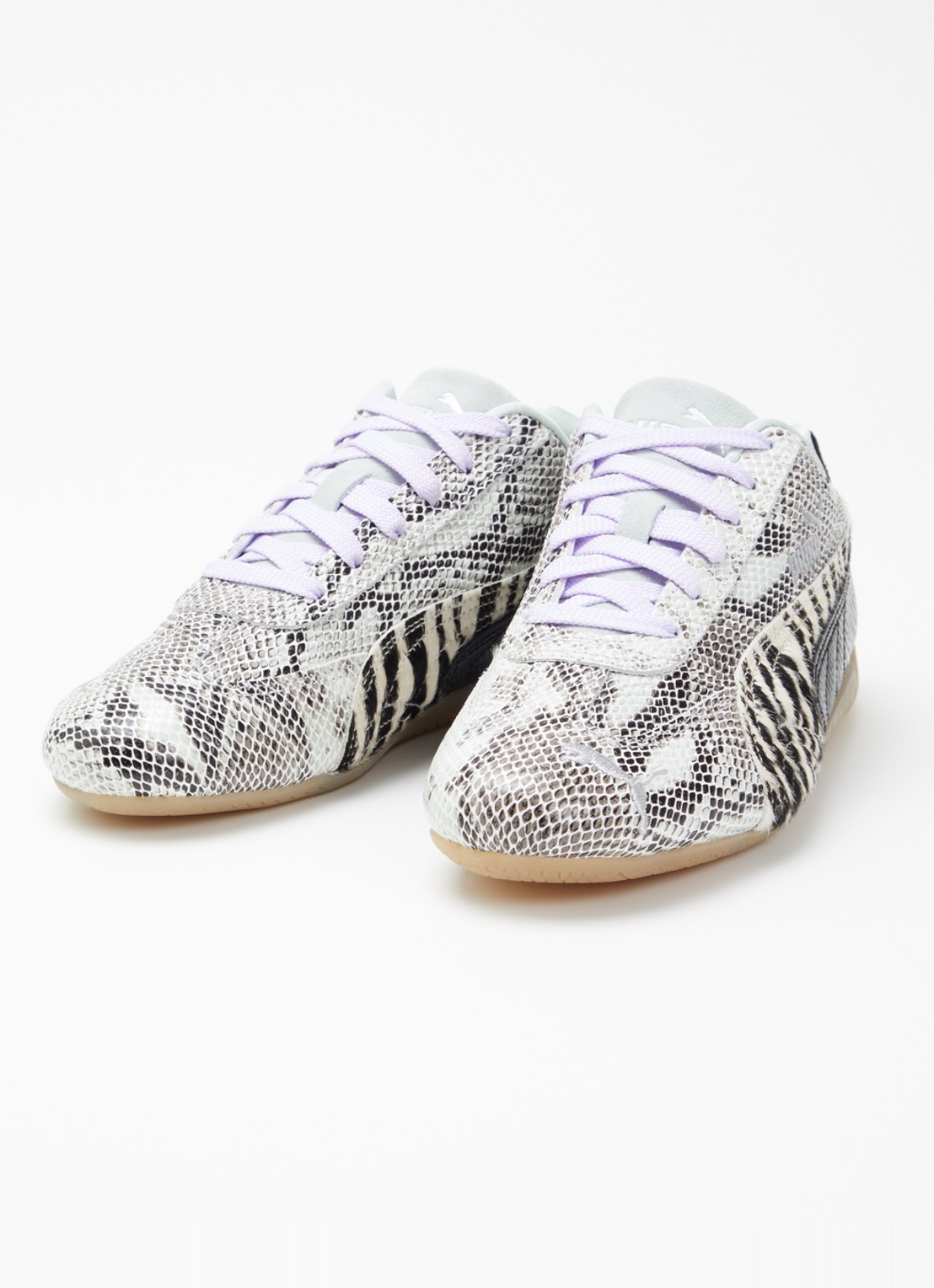Puma Speedcat sneaker van leer met print - detail 3 multicolor
