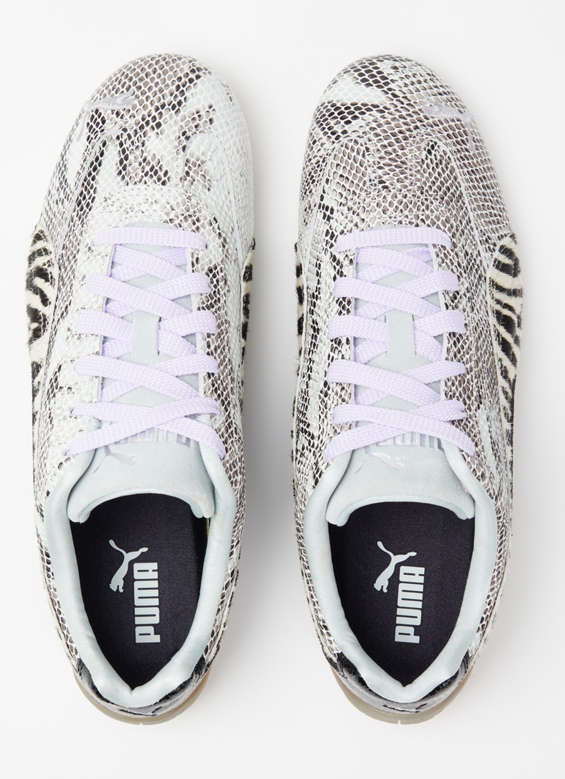 Puma Speedcat sneaker van leer met print - detail 4 multicolor