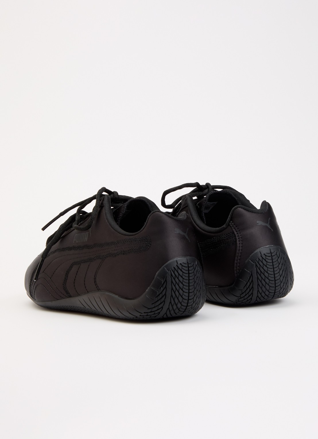 Puma Speedcat Venus sneaker van satijn - achterkant 5 zwart