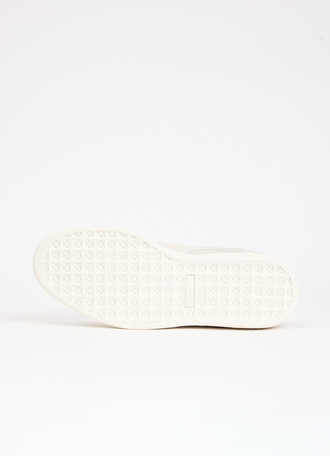 Puma Suede Bloom Dress-Up sneaker van leer - detail 3 lichtgrijs