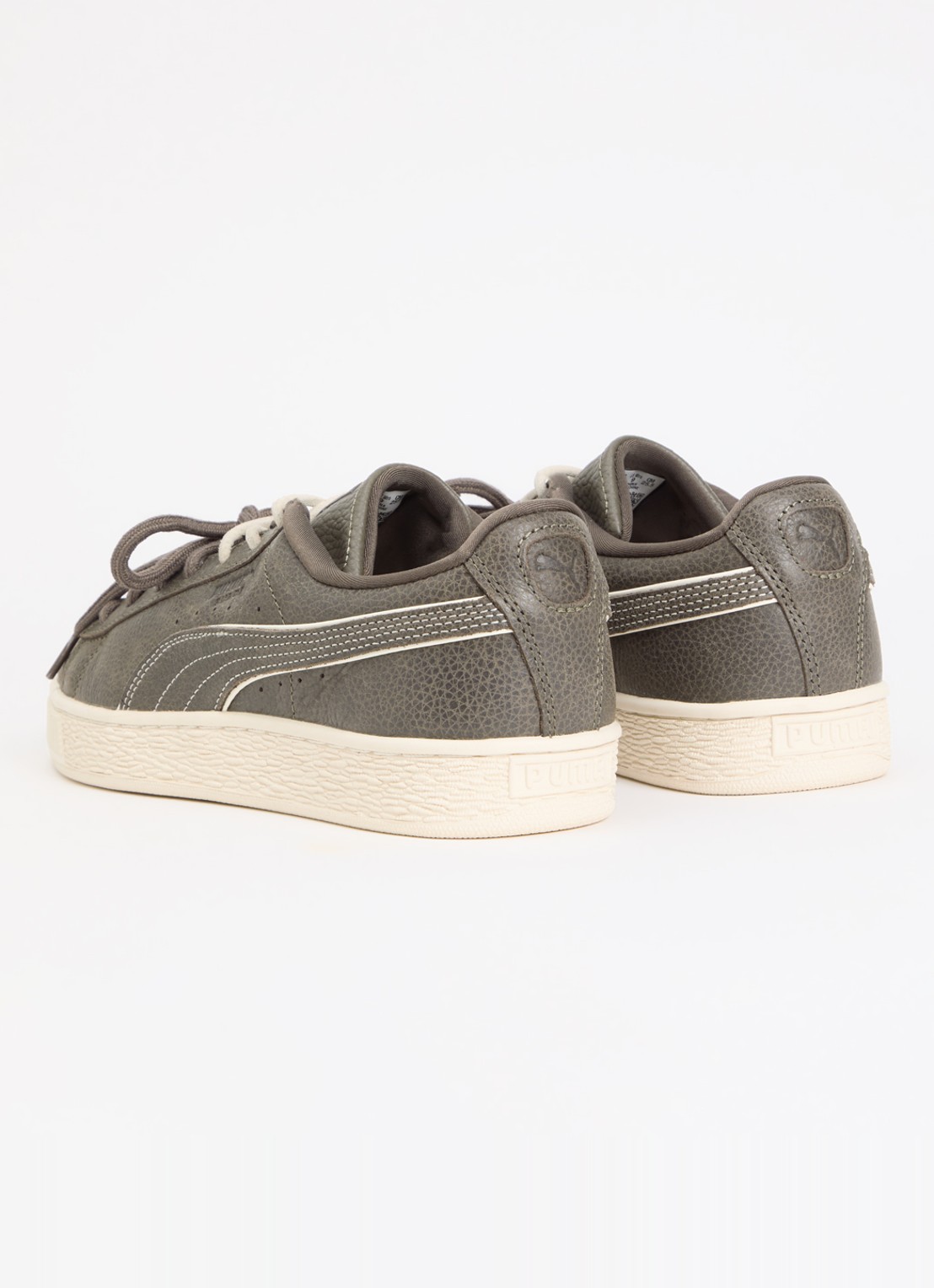 Puma Suede Bloom Dress-Up sneaker van leer - achterkant 2 grijs