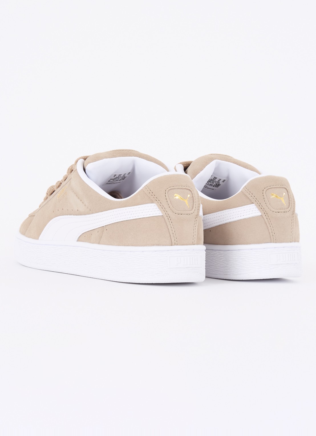 Puma Suède XL sneaker van suède - achterkant 5 beige