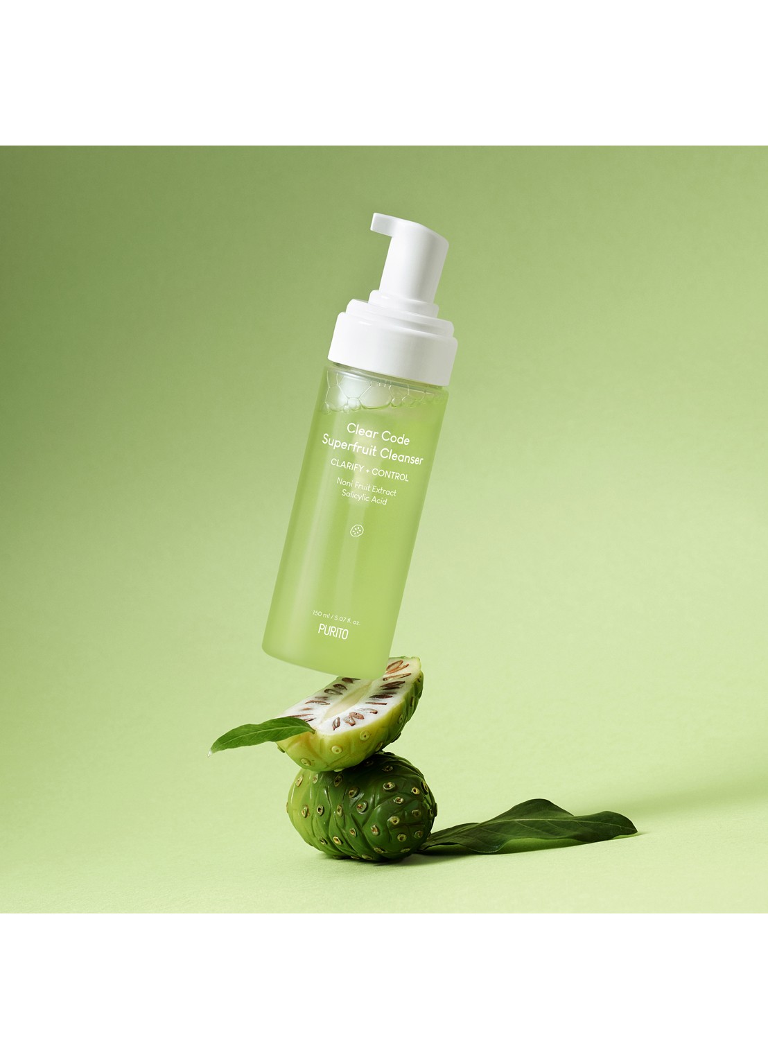 Purito Clear Code Superfruit Cleanser - reinigingsschuim - detail 2 undefined