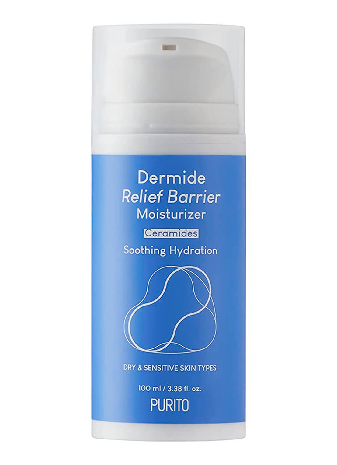 Purito Dermide Relief Barrier Moisturizer - dagcrème  - voorkant undefined
