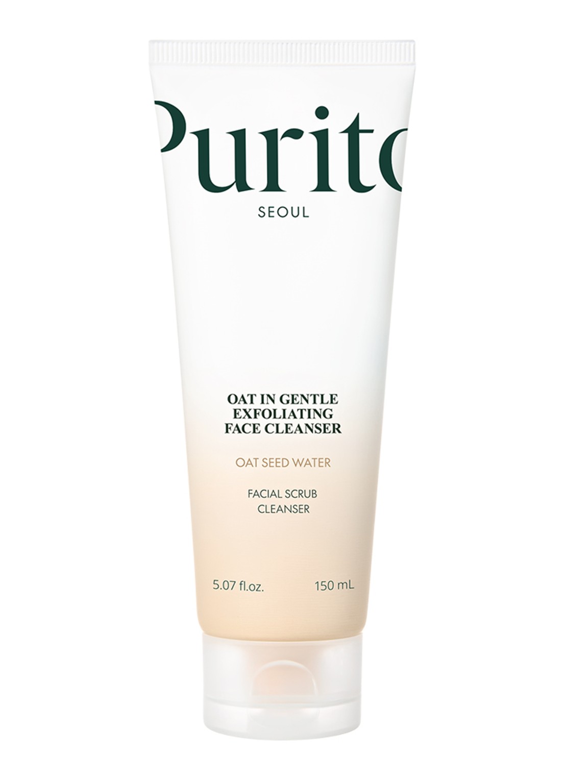 Purito Oat In Gentle Exfoliating Face Cleanser - reinigingscrème - voorkant undefined