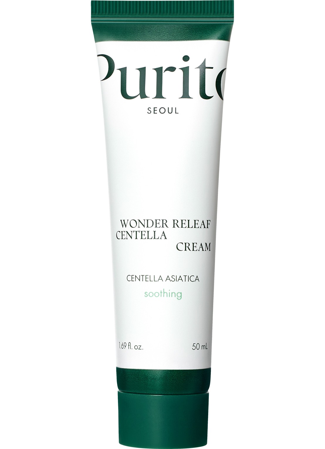 Purito Wonder Releaf Centella Cream - dag- en nachtcrème - voorkant undefined