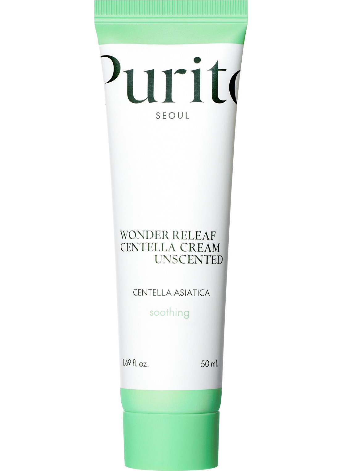 Purito Wonder Releaf Centella Cream Unscented - dag- en nachtcrème - voorkant undefined