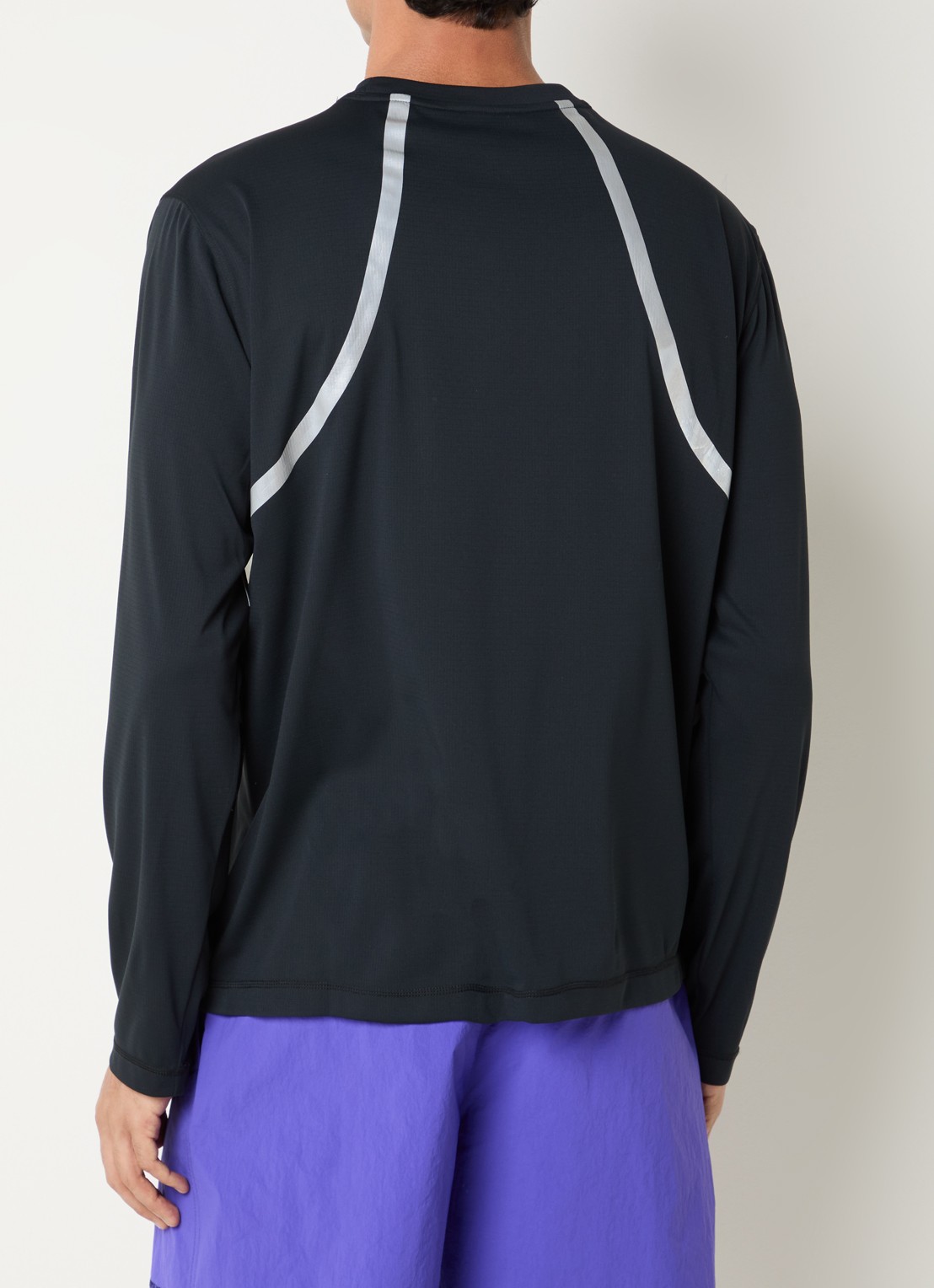 Purple Mountain Observatory Longsleeve met logo - achterkant 3 zwart