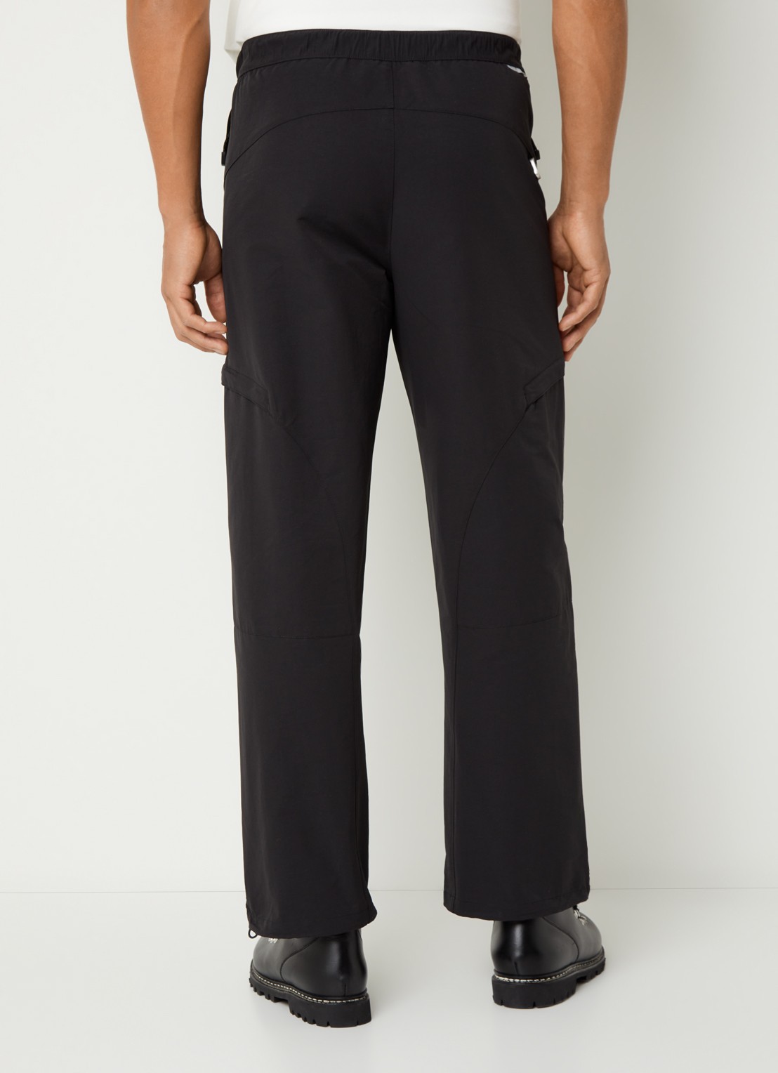 Purple Mountain Observatory Mogul tapered fit broek met ritszakken - achterkant 5 zwart