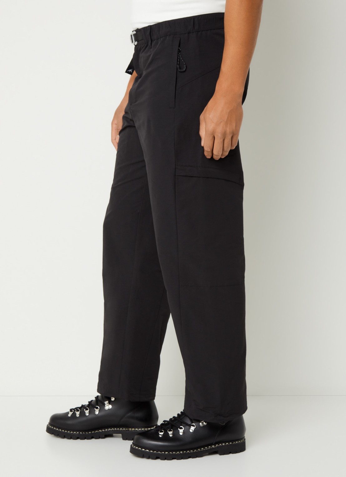Purple Mountain Observatory Mogul tapered fit broek met ritszakken - detail 4 zwart