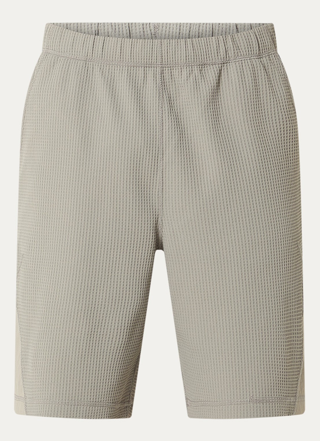 Purple Mountain Observatory Straight fit korte broek met steekzakken - voorkant 2 khaki