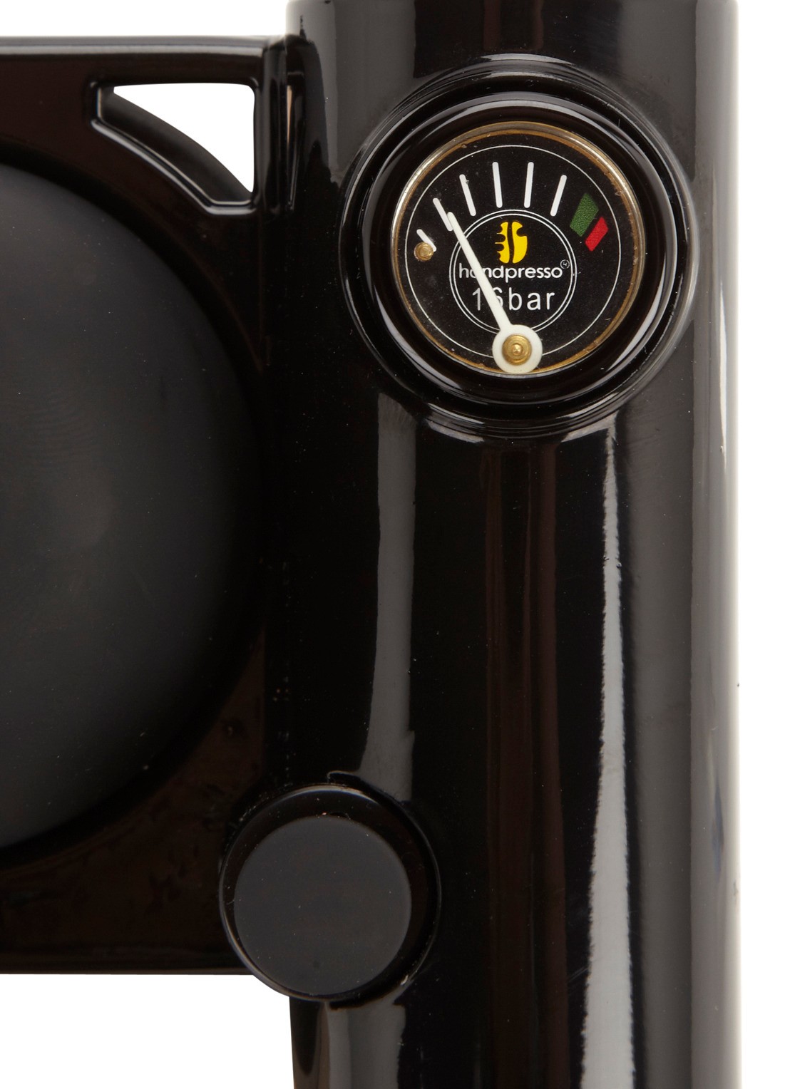 Quick Mill Wild Hybride koffiemaker 50 ml - detail zwart
