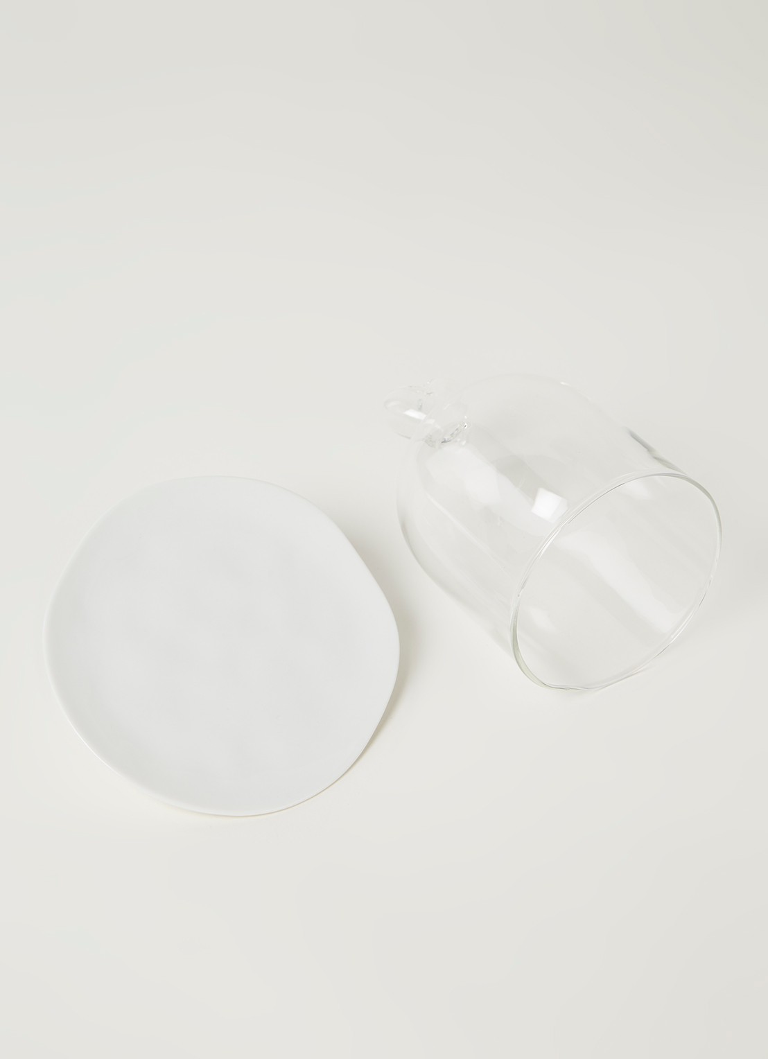 Rader Mini stolp met schaal 13,5 cm  - detail wit
