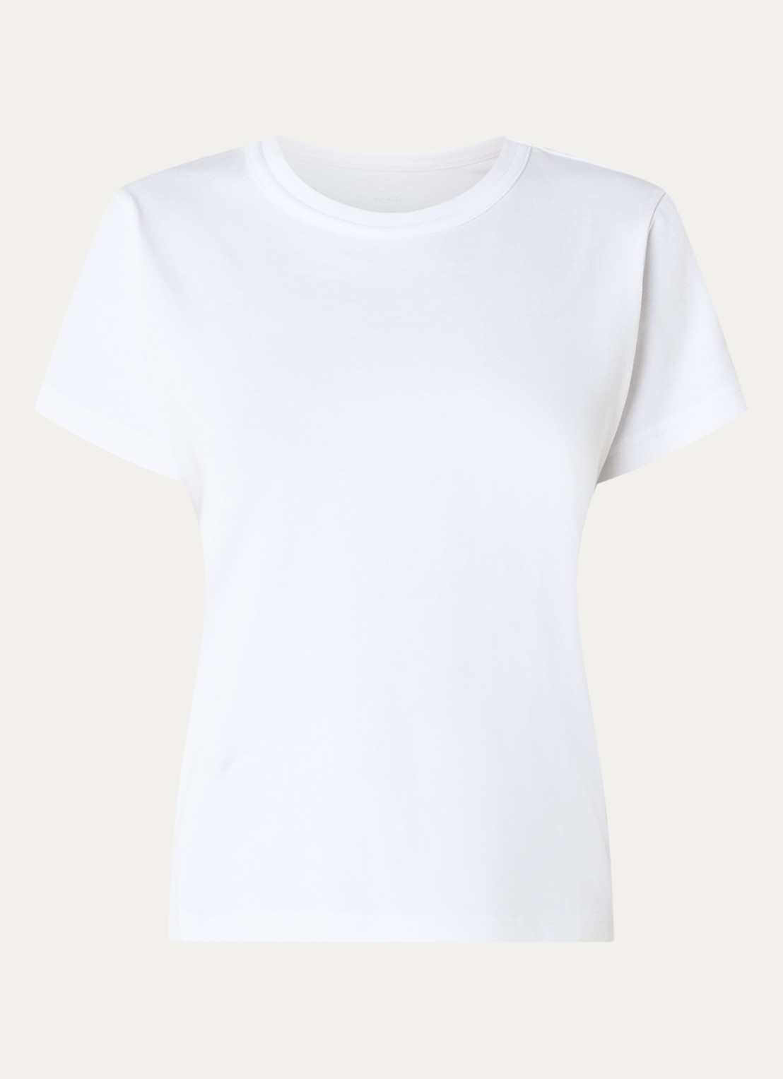 Rails Girlfriend T-shirt met ronde hals - voorkant 3 wit