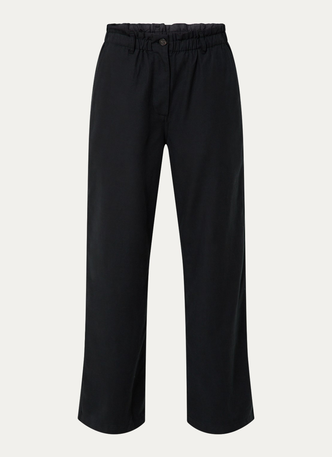 Rails Lira high waist cropped flared fit broek  - voorkant 7 zwart