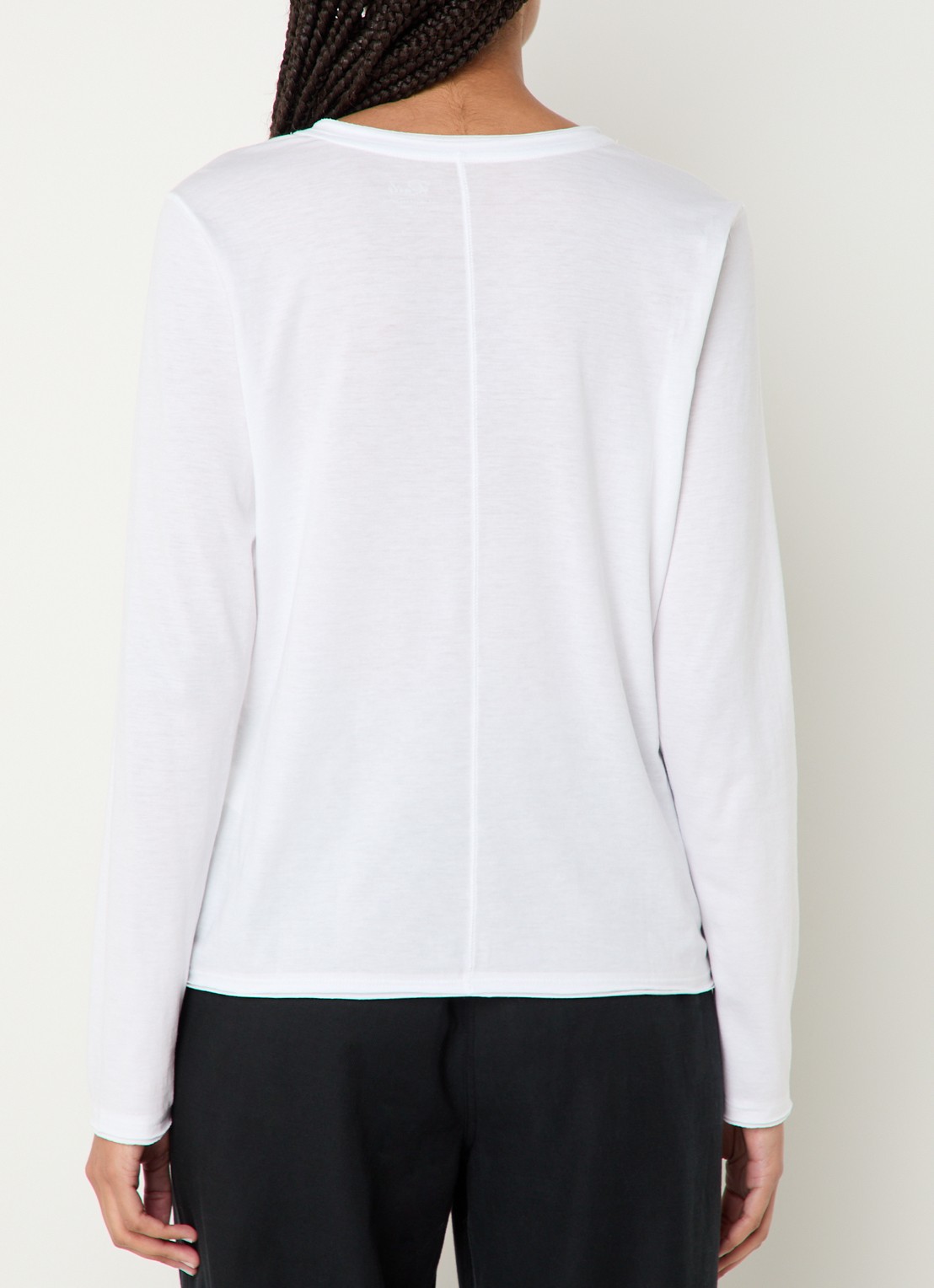 Rails Longsleeve van  katoen  - achterkant 7 wit
