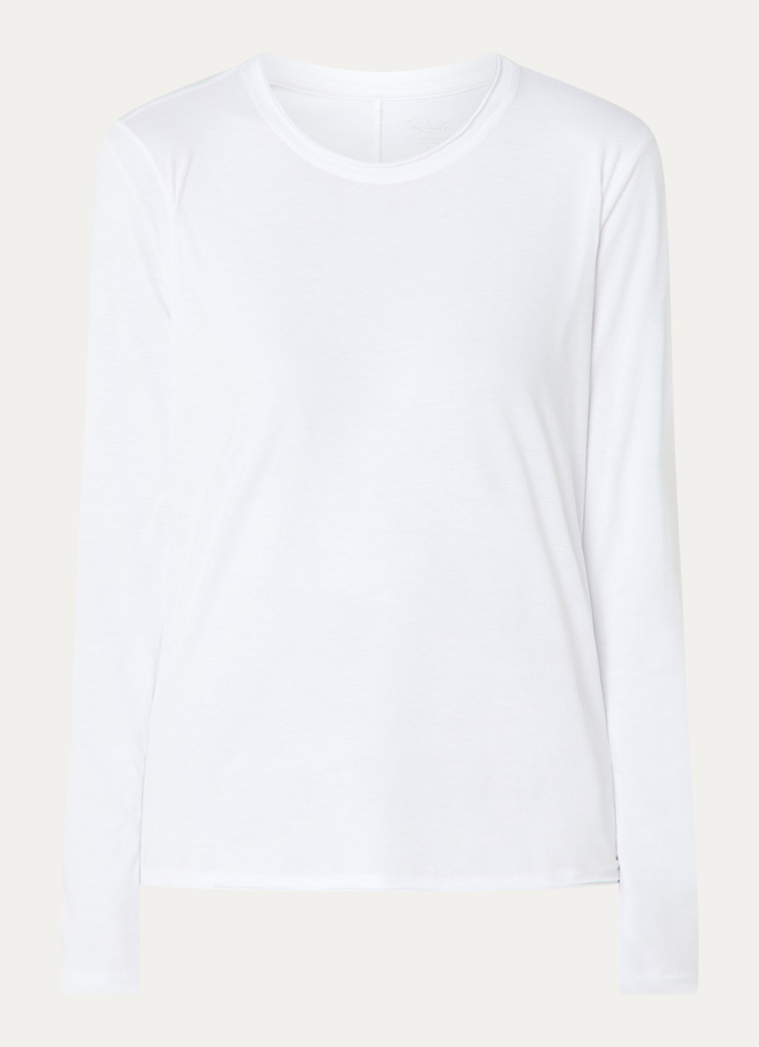Rails Longsleeve van  katoen  - voorkant 3 wit