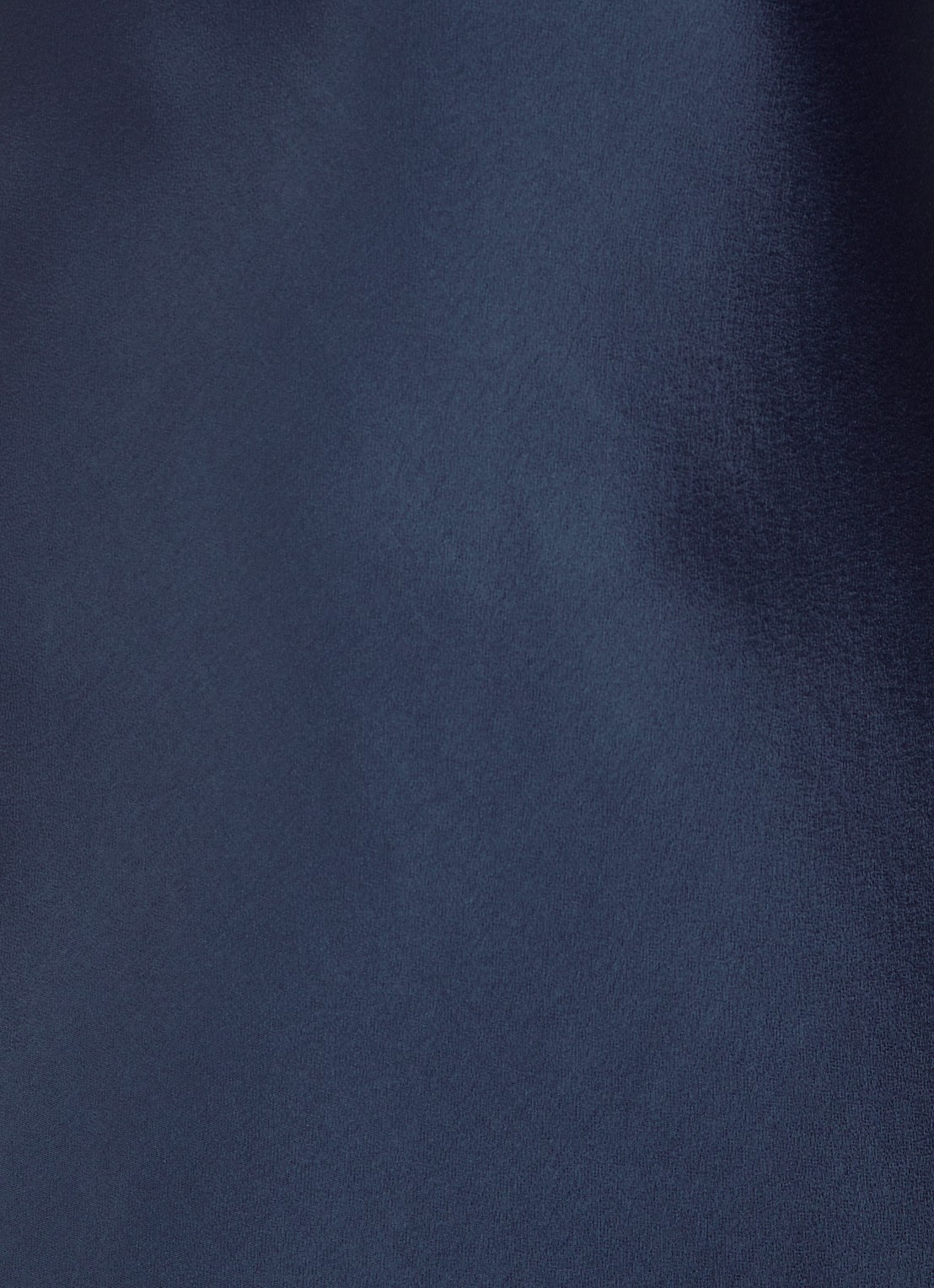 Rails Monique midi jurk van satijn met split - detail 2 donkerblauw