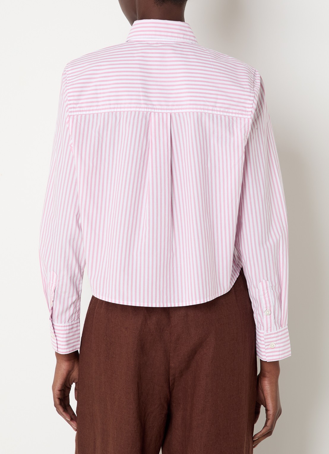 Rails Ramy blouse met streepprint - achterkant 3 oudroze