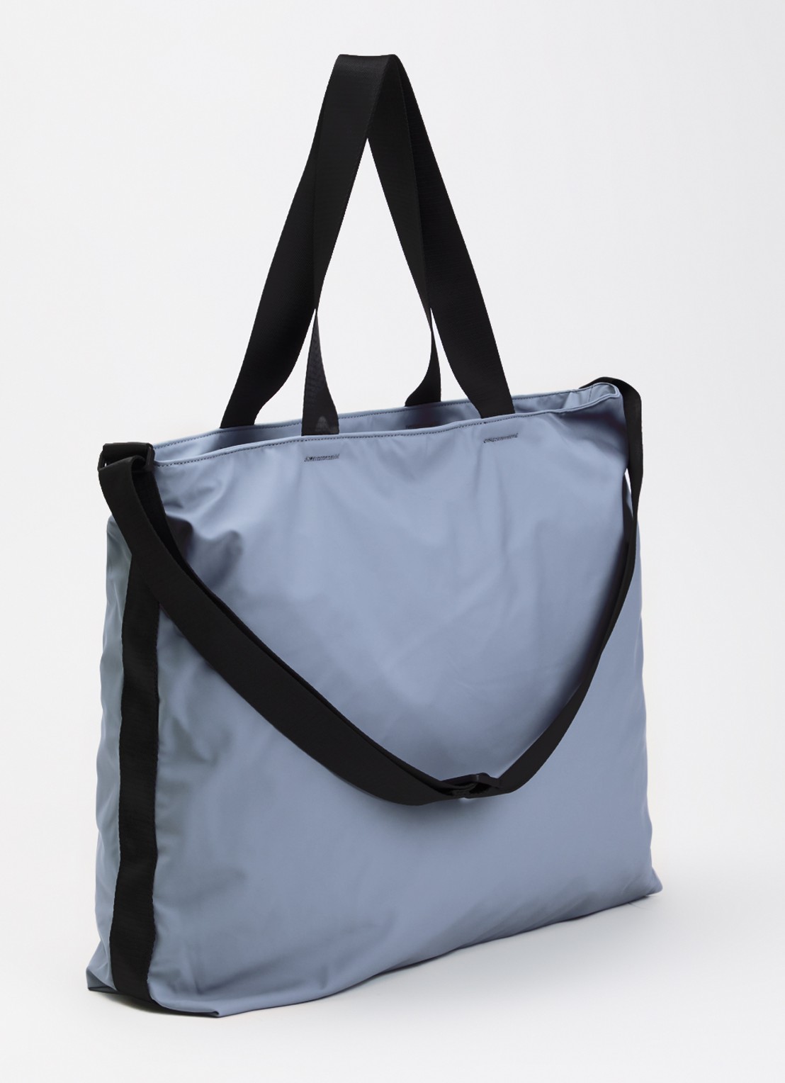 Rains Dash Messenger schoudertas  - achterkant blauwgrijs