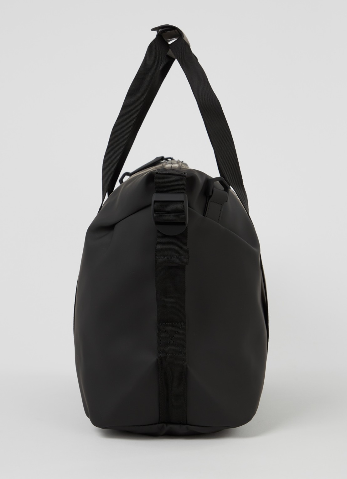 Rains Hilo Small weekendtas met waterafstotende coating - detail 4 zwart