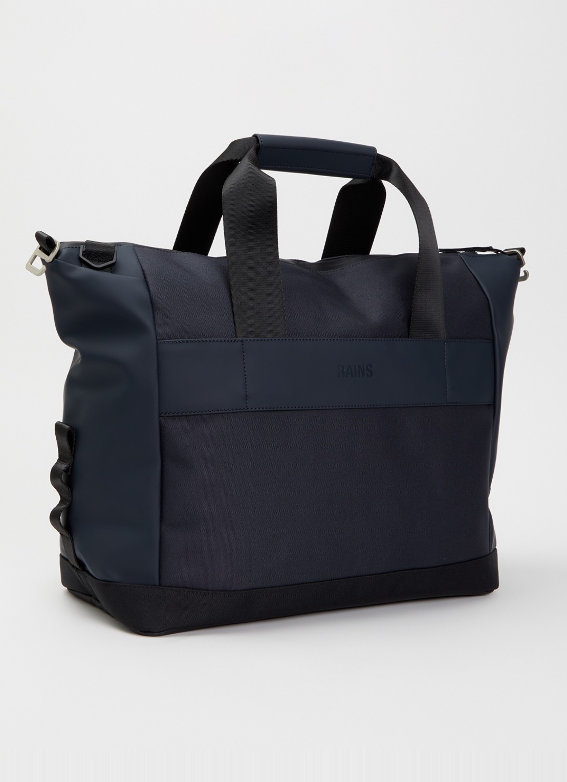 Rains Otaru Small weekendtas met waterafstotende coating - achterkant 2 donkerblauw