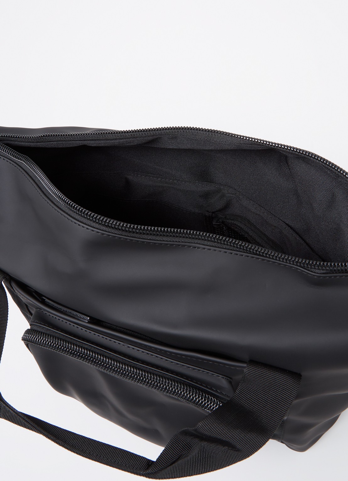 Rains Texel Kit weekendtas met waterafstotende coating - detail 3 zwart