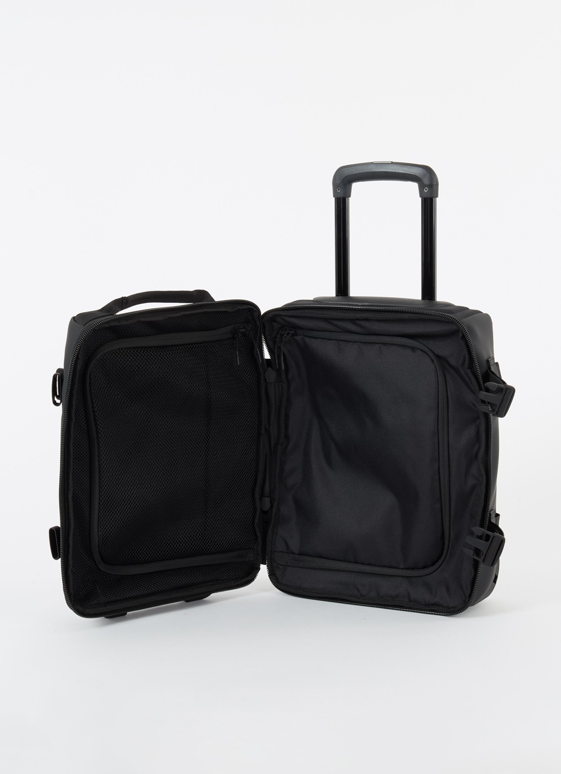 Rains Texel trolley 45 cm - voorkant 2 zwart