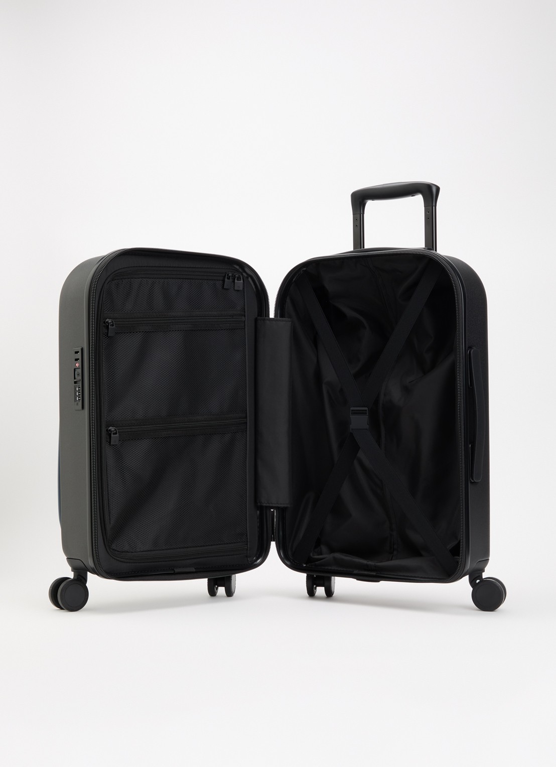 Rains Texel trolley 55 cm - voorkant 2 blauw