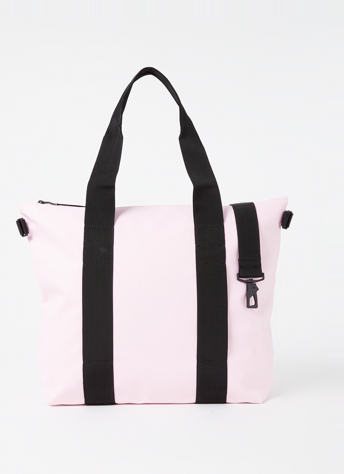 Rains Tote Mini schoudertas met waterafstotende coating - voorkant 4 roze