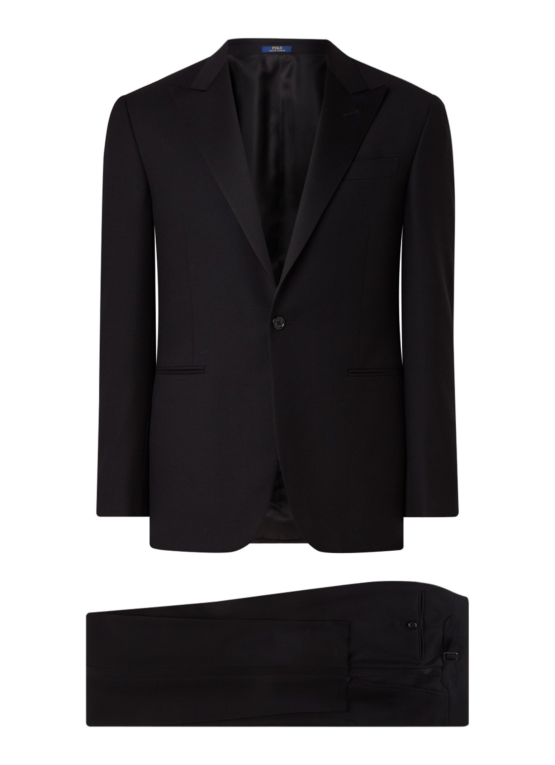 Ralph Lauren 2-delig smoking  - voorkant 7 zwart