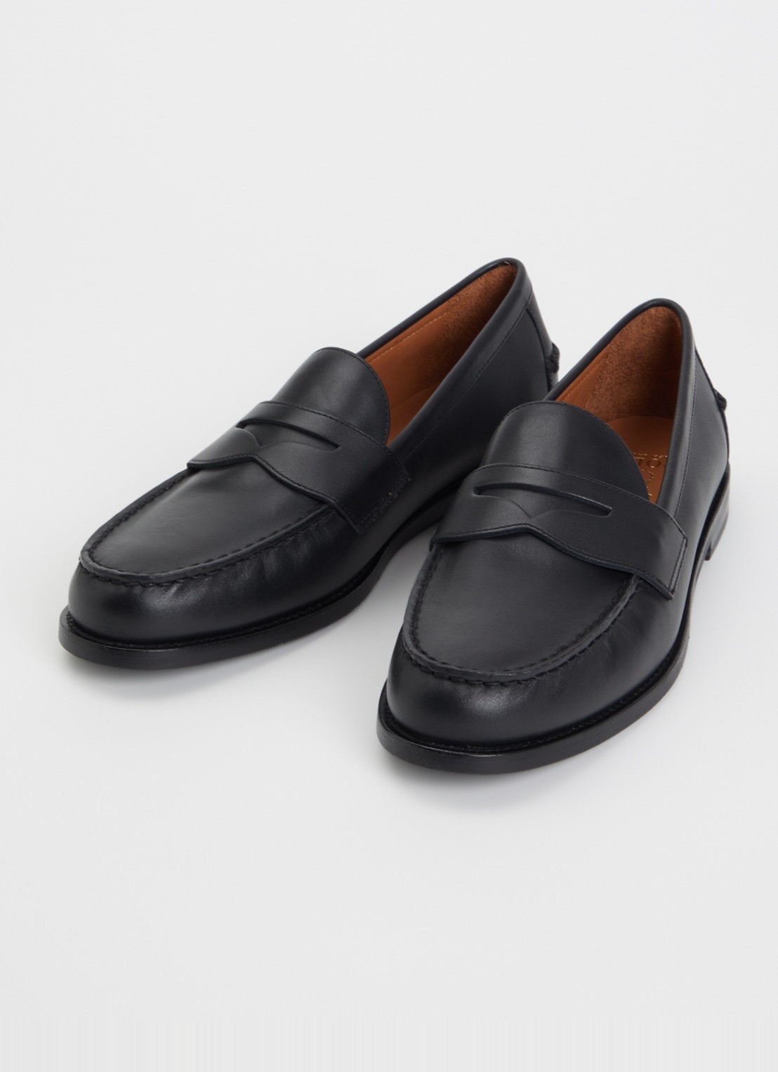 Ralph Lauren Alston loafer - detail zwart
