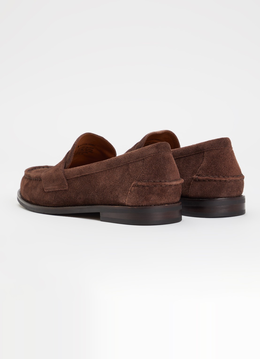 Ralph Lauren Alston loafer - achterkant 5 donkerbruin
