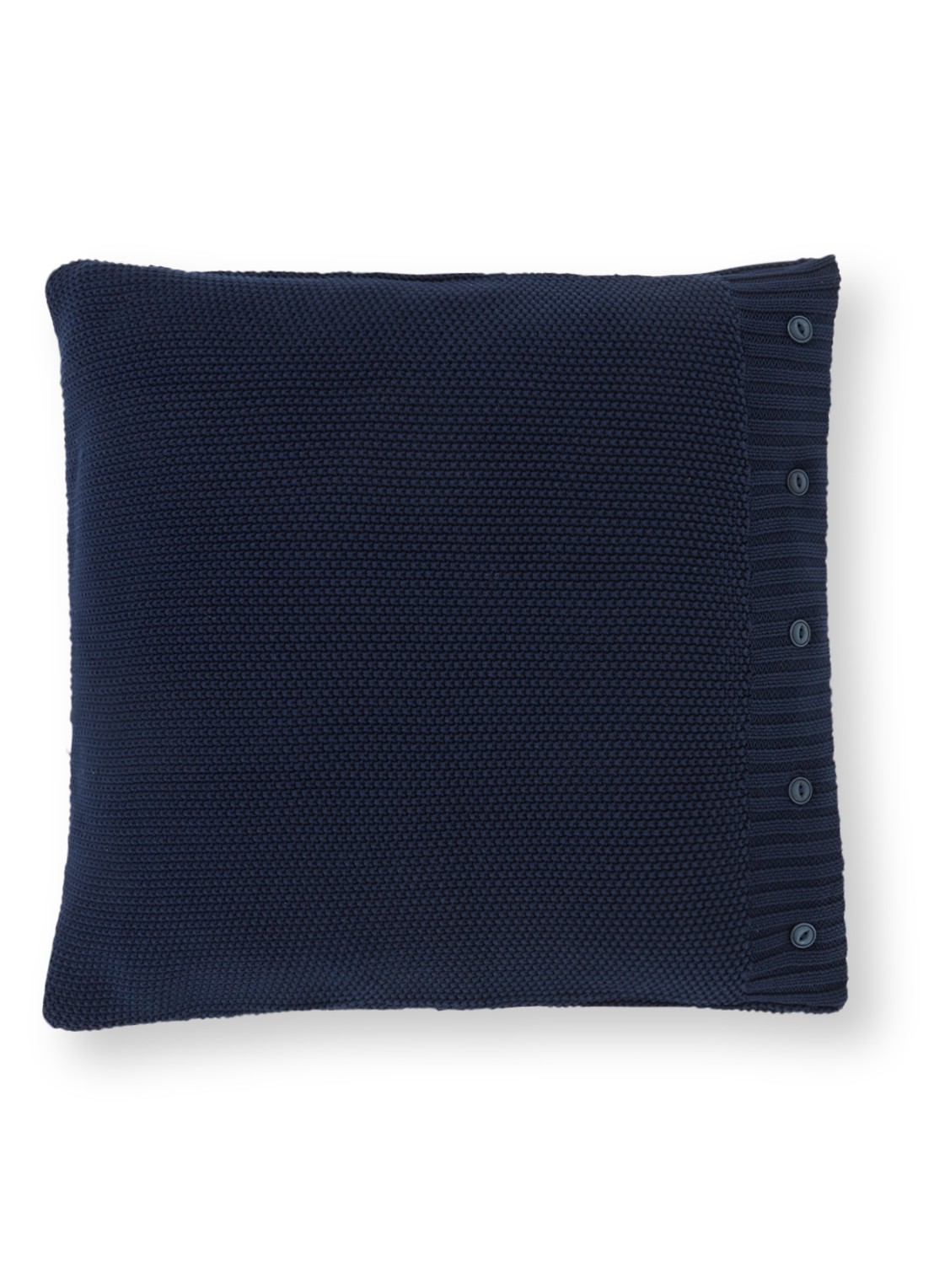 Ralph Lauren Archer kussensloop van katoen 50 x 50 cm - voorkant blauw