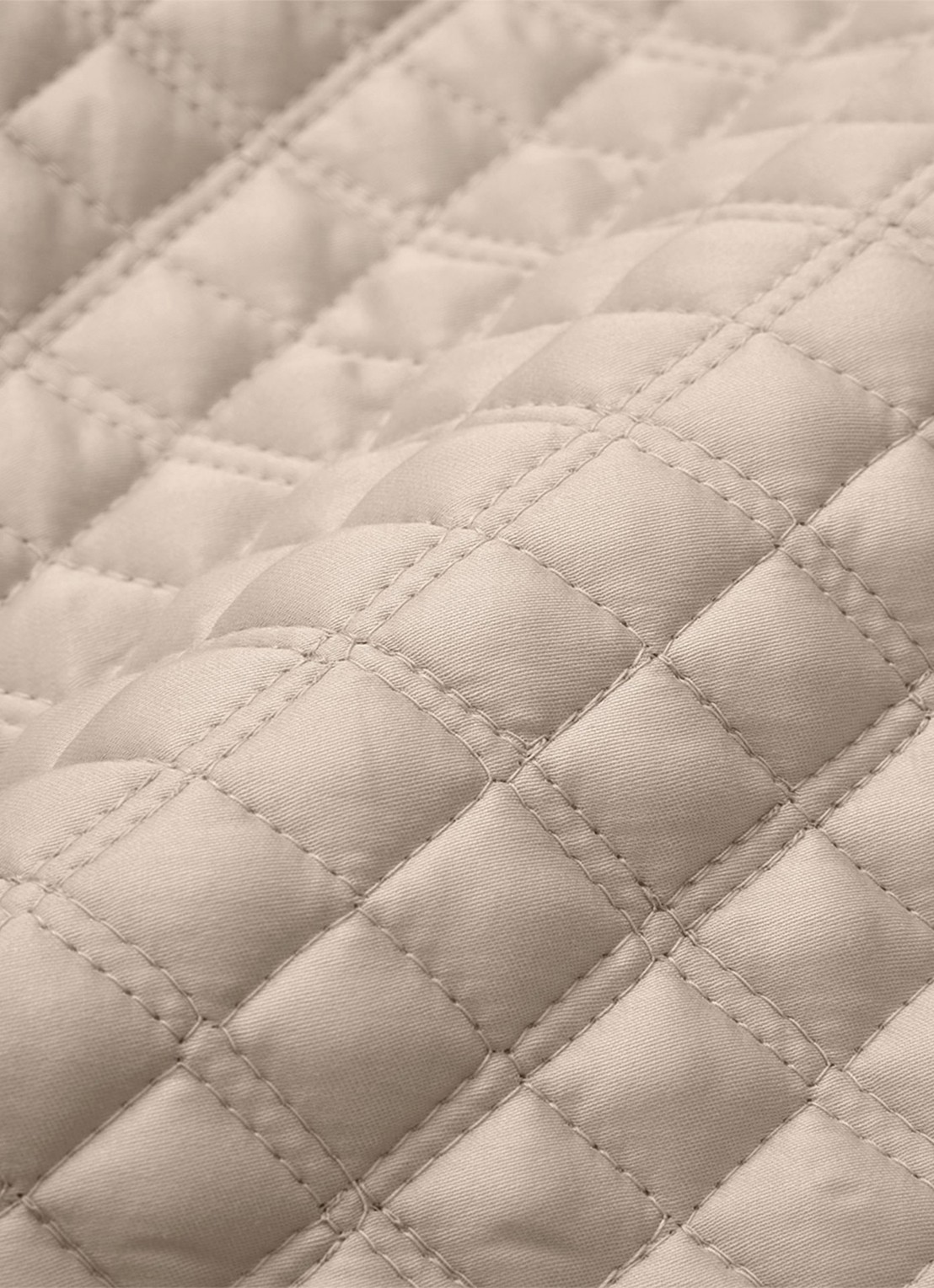 Ralph Lauren Argyle bedsprei 275 x 235 cm - detail ivoor