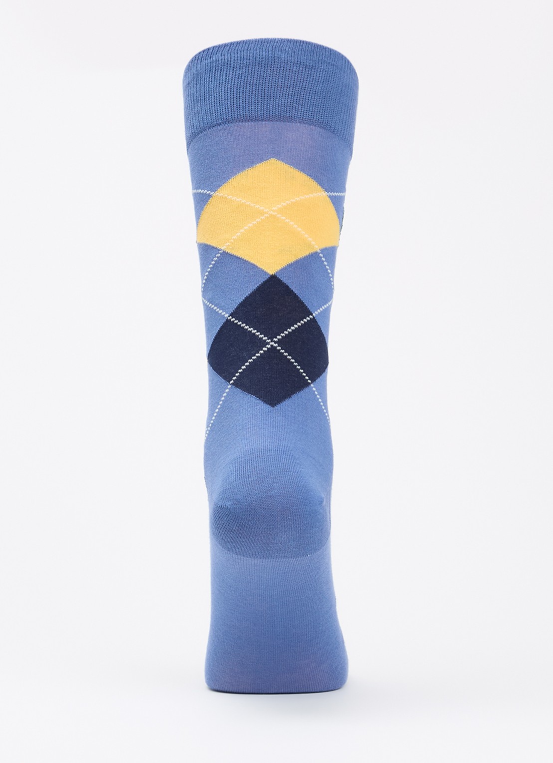 Ralph Lauren Argyle Crew sokken met logoborduring in 2-pack - voorkant 2 donkerblauw