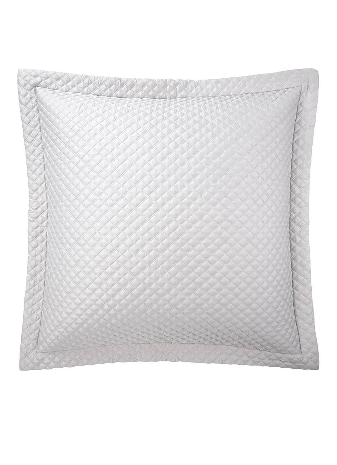Ralph Lauren Argyle kussensloop van  katoen - voorkant 4 zilver