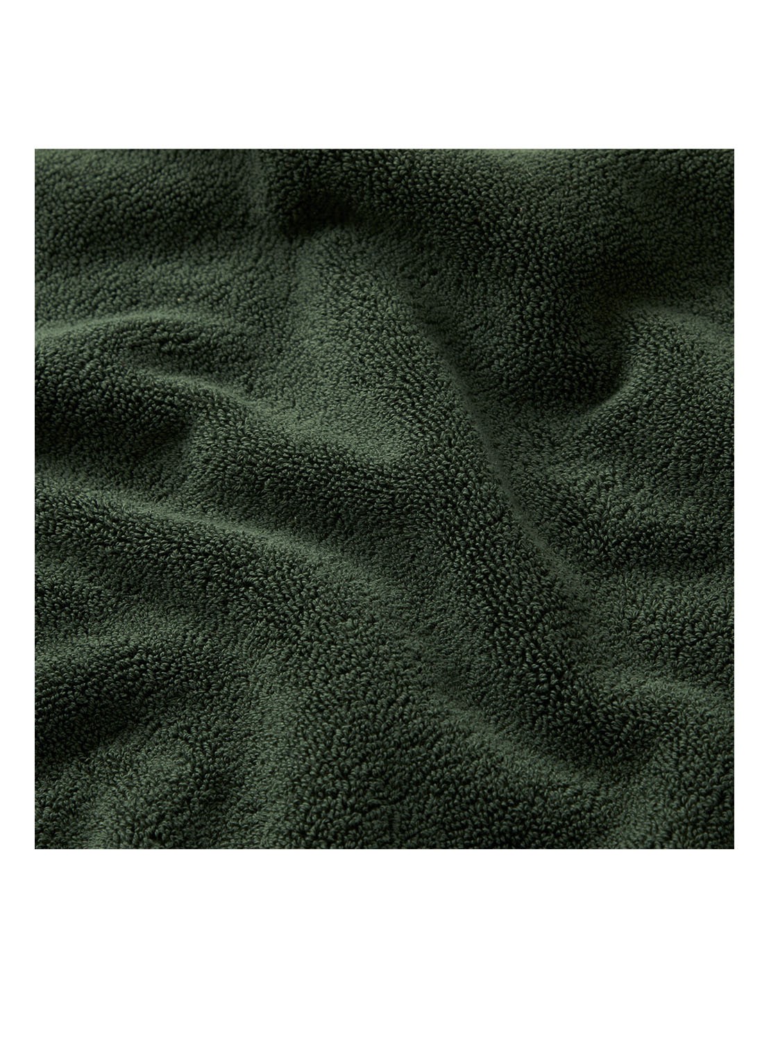 Ralph Lauren Avenue badlaken - 670 gr/m2 - 100 x 183 cm  - detail 4 groen
