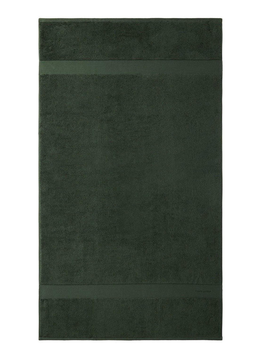 Ralph Lauren Avenue badlaken - 670 gr/m2 - 100 x 183 cm  - voorkant 2 groen