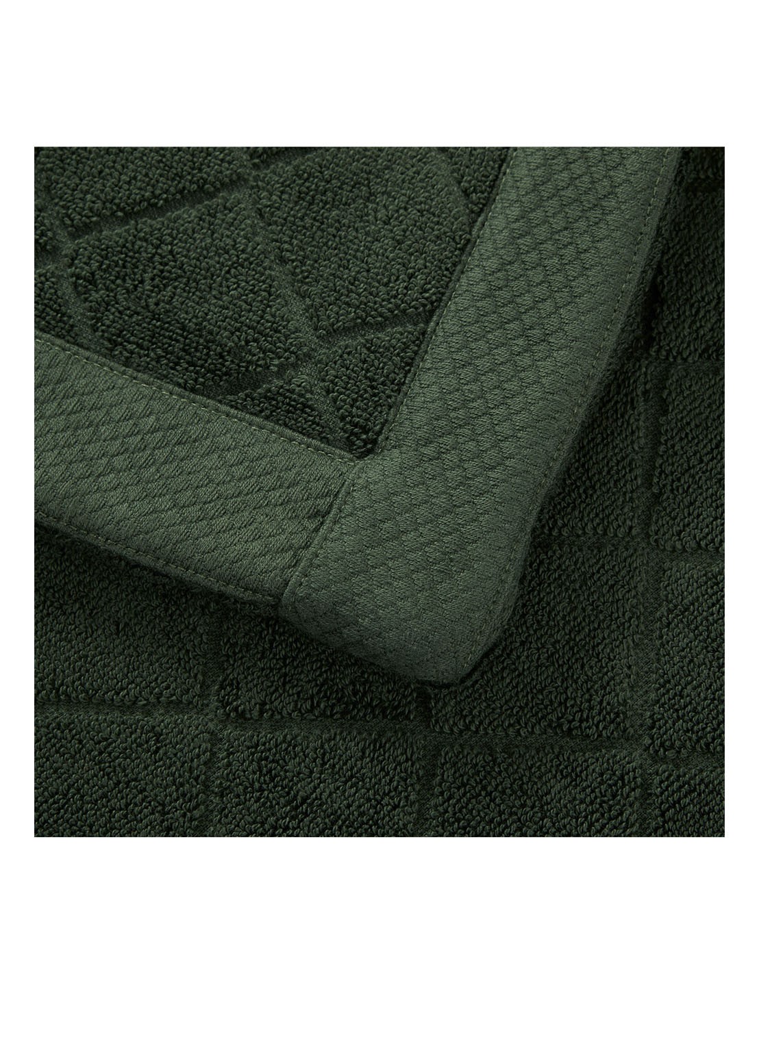 Ralph Lauren Avenue badmat - 50 x 80 cm - detail 5 legergroen
