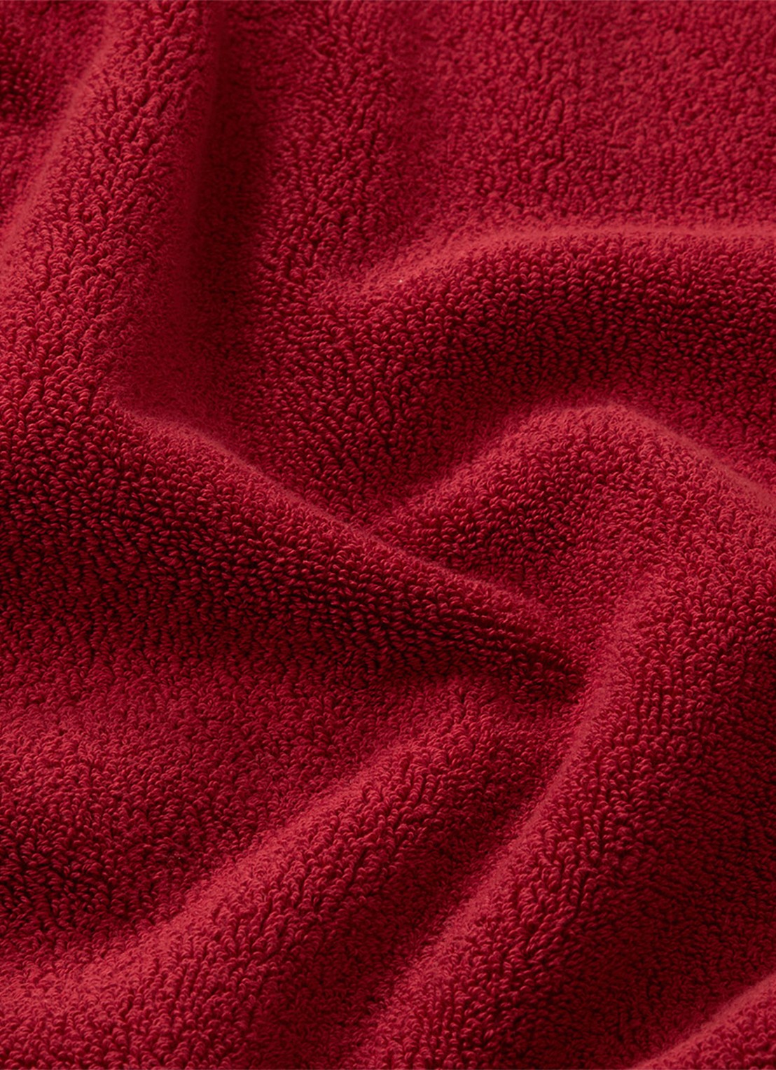 Ralph Lauren Avenue gastendoek - 50 gr/m2 - 30 x 30 cm - achterkant rood