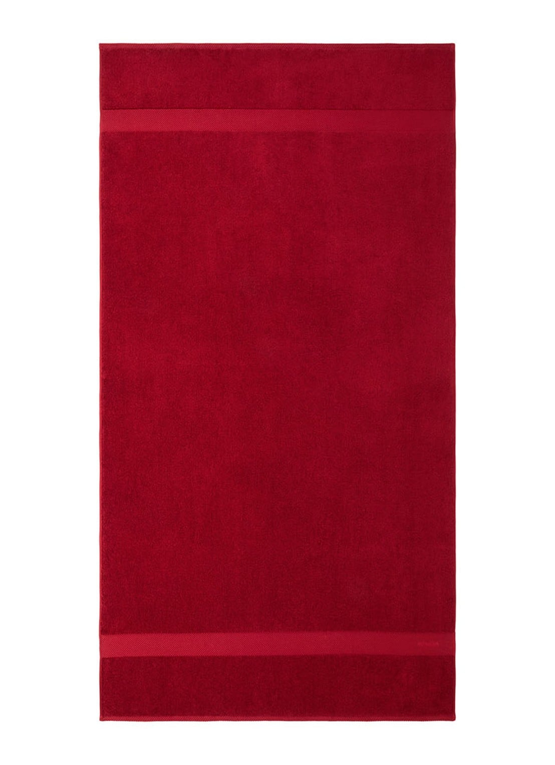 Ralph Lauren Avenue handdoek - 750 gr/m2 - 50 x 100 cm - voorkant 4 rood
