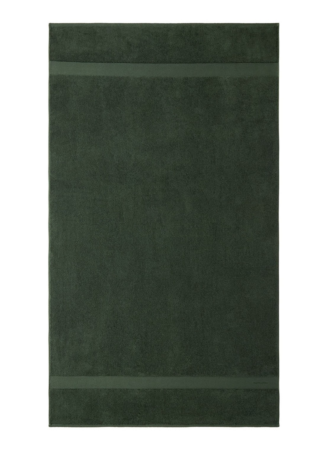 Ralph Lauren Avenue handdoek - 750 gr/m2 - 50 x 100 cm - voorkant 2 groen