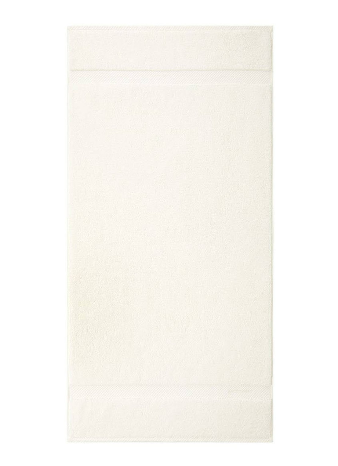 Ralph Lauren Avenue handdoek - 750 gr/m2 - 50 x 100 cm - voorkant ivoor