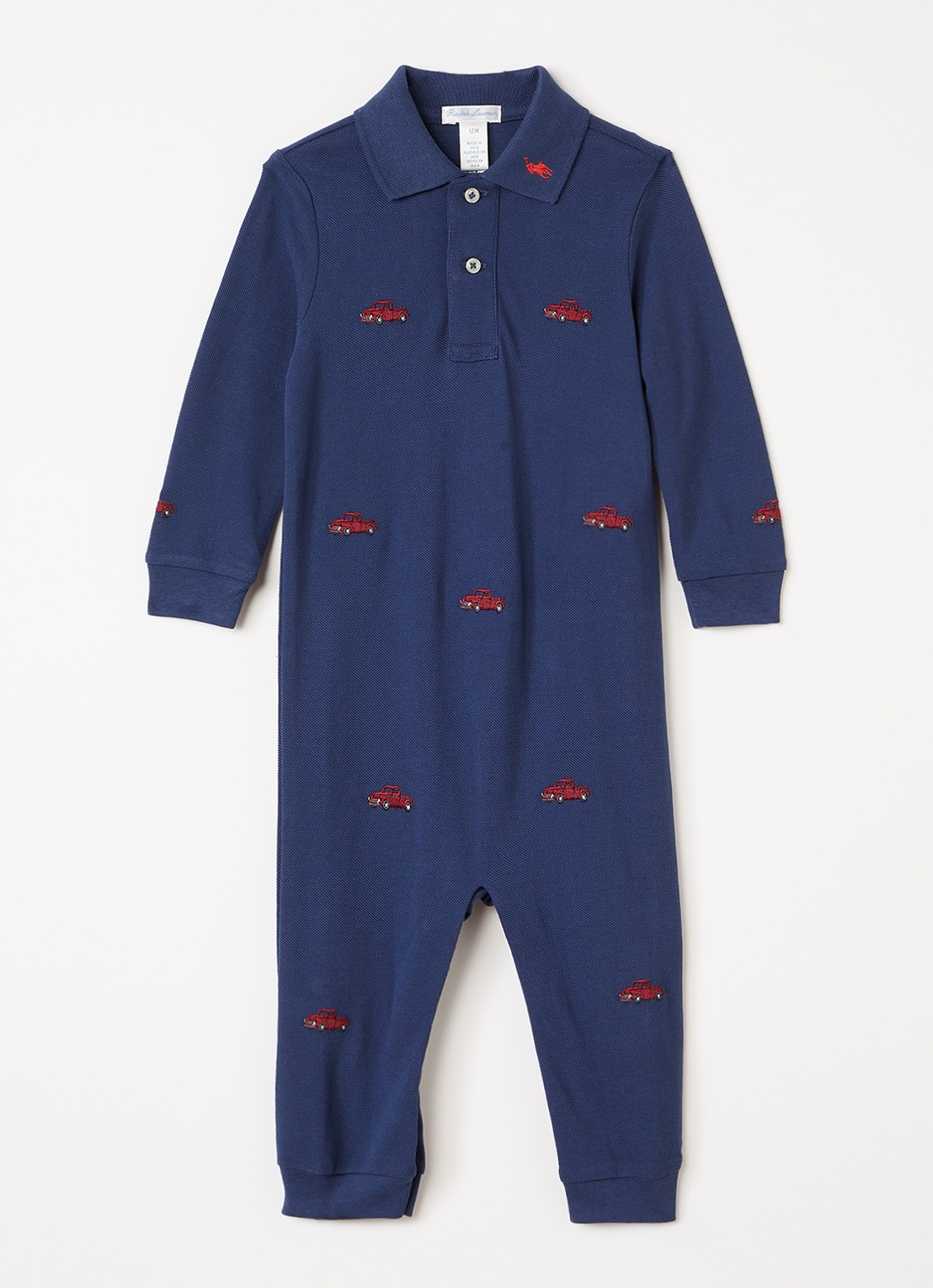 Ralph Lauren Babypak met borduring - voorkant donkerblauw