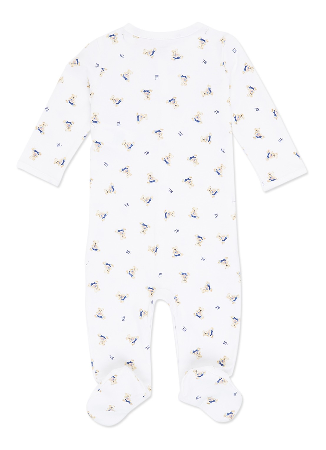 Ralph Lauren Babypak met logoprint - achterkant wit