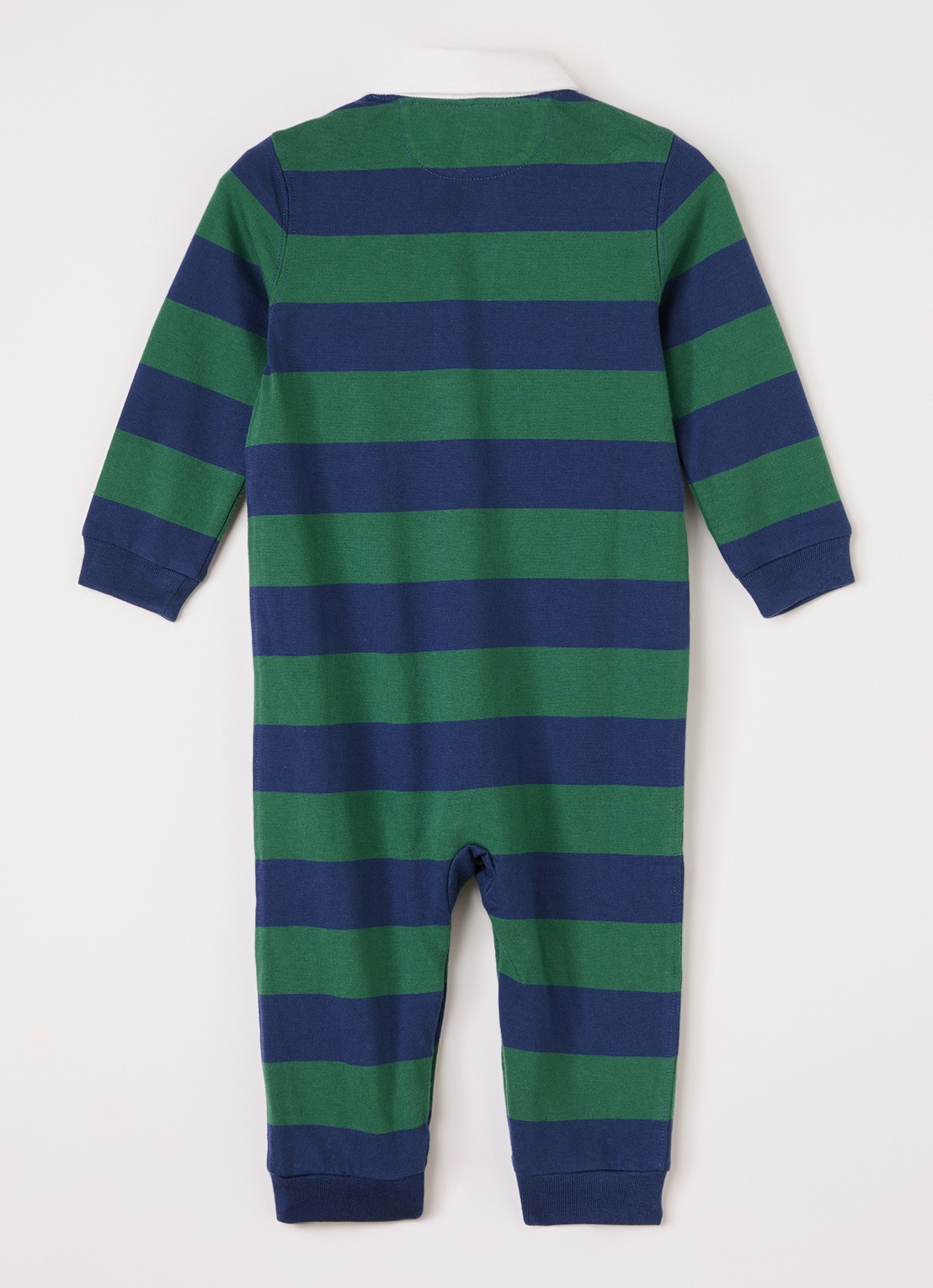 Ralph Lauren Babypak met streepprint - voorkant 2 groen
