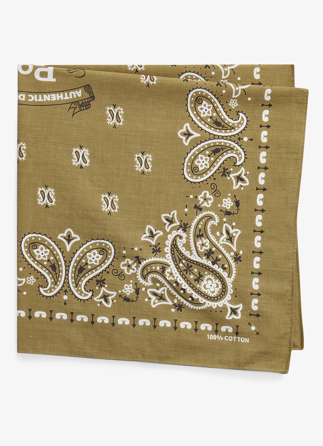 Ralph Lauren Bandana met logoprint - detail new tan / beige
